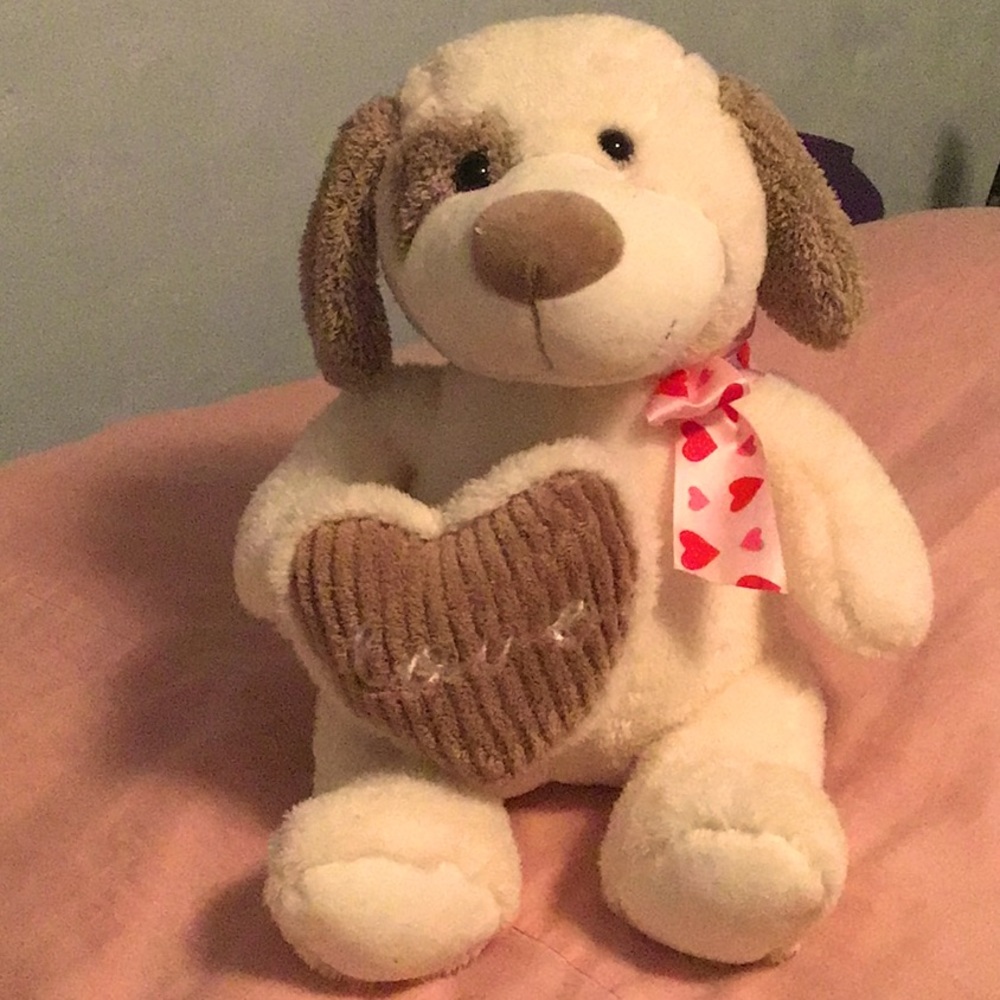 🐶 Kelly Toy ❤️ Love plush dog